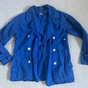 Children's Royal Blue Pea Coat